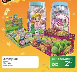 Tamda Foods JimmyFox candy nabídka