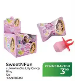 Tamda Foods SweetNFun cukro hračka Lilly Candy Ring nabídka