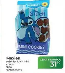 Tamda Foods Maxies sušenky Stitch mini choco nabídka