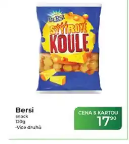 Tamda Foods Bersi snack nabídka