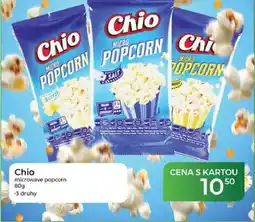 Tamda Foods Chio microwave popcorn nabídka