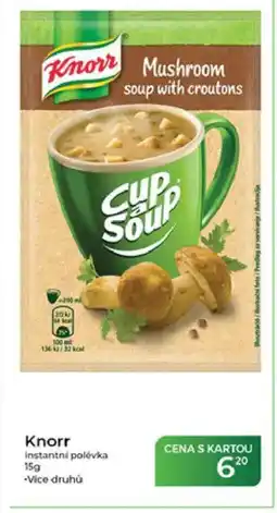 Tamda Foods Knorr instantní polévka nabídka