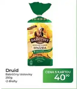 Tamda Foods Druid Babiččiny těstoviny nabídka