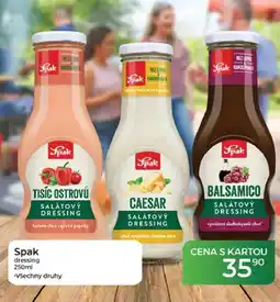 Tamda Foods Spak dressing nabídka