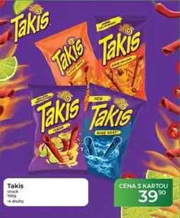 Tamda Foods Takis snack nabídka