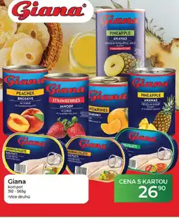 Tamda Foods Giana kompot nabídka