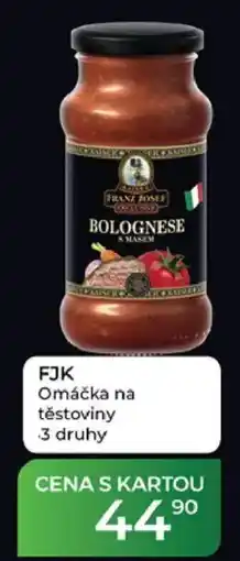 Tamda Foods FJK Omáčka na těstoviny nabídka