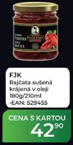 Tamda Foods FJK Rajčata sušená krájená v oleji nabídka