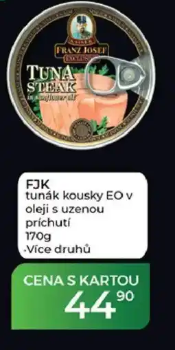Tamda Foods FJK tunák kousky EO v oleji s uzenou príchutí nabídka