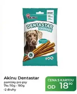 Tamda Foods Akinu Dentastar pamlsky pro psy nabídka
