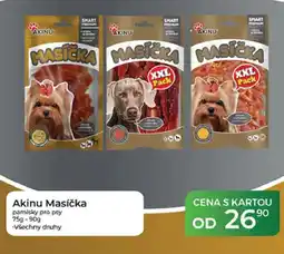 Tamda Foods Akinu Masíčka pamlsky pro psy nabídka
