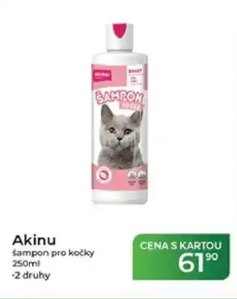 Tamda Foods Akinu šampon pro kočky nabídka