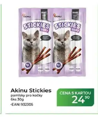 Tamda Foods Akinu Stickies pamlsky pro kočky nabídka