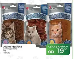 Tamda Foods Akinu Masíčka pamlsky pro kočky nabídka