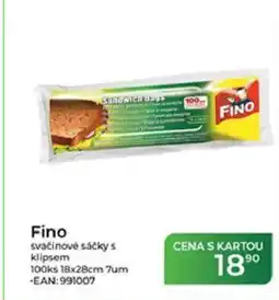 Tamda Foods Fino svačinové sáčky s klipsem nabídka