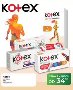 Tamda Foods Kotex tampony nabídka