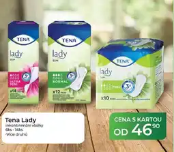 Tamda Foods Tena Lady inkontinenční vložky nabídka