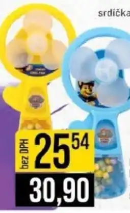 Jip Paw Patrol komprimát +hračka větráček nabídka