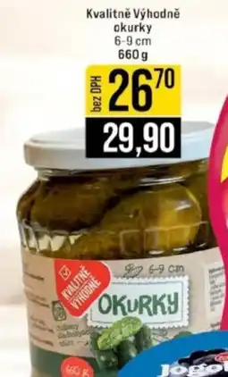 Jip Kvalitně Výhodně okurky nabídka