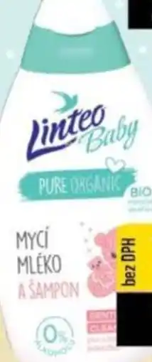 Jip Linteo Baby mycí mléko a šampon gentle cleansing nabídka