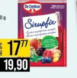 Jip Dr.Oetker Sirupfix nabídka