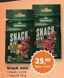 Můjobchod Snack mini Klasik, S chilli nabídka