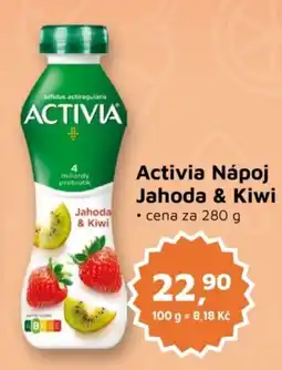 Můjobchod Activia Nápoj Jahoda & Kiwi nabídka