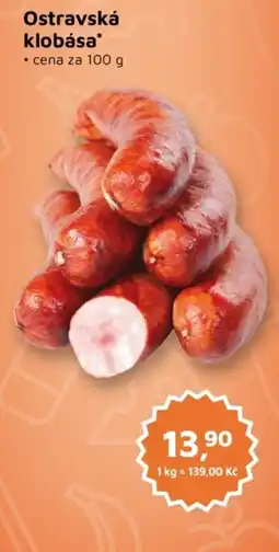 Můjobchod Ostravská klobása nabídka