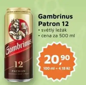 Můjobchod Gambrinus Patron 12 nabídka