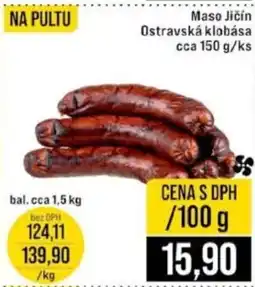 Jip Maso Jičín Ostravská klobása nabídka
