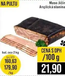 Jip Maso Jičín Anglická slanina nabídka