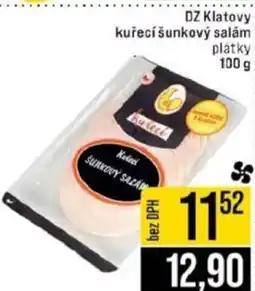Jip DZ Klatovy kuřecí šunkový salám nabídka