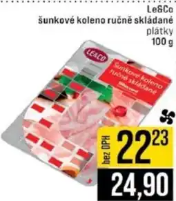 Jip Le&Co šunkové koleno ručně skládané nabídka