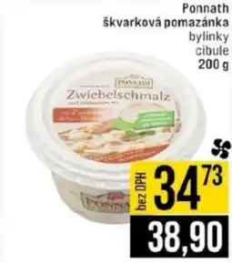 Jip Ponnath škvarková pomazánka nabídka