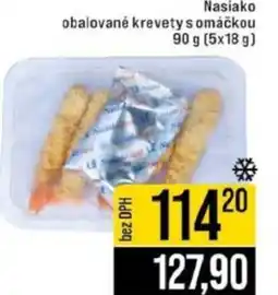 Jip Nasiako obalované krevety s omáčkou nabídka