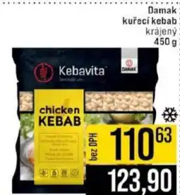 Jip Damak kuřecí kebab nabídka