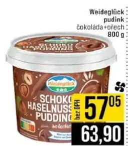 Jip Weideglück pudink čokoláda+ořech nabídka