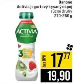 Jip Danone Activia jogurtový kysaný nápoj nabídka