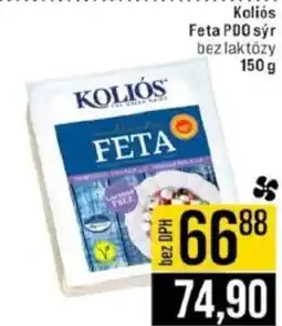 Jip Koliós Feta PDO sýr bez laktózy nabídka