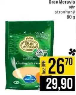 Jip Gran Moravia sýr strouhaný nabídka