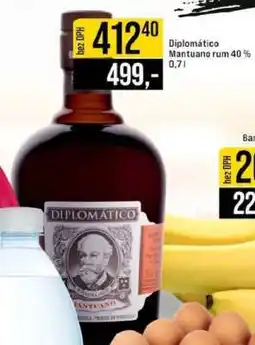 Jip Diplomático Mantuano rum 40 % 0,7 l nabídka