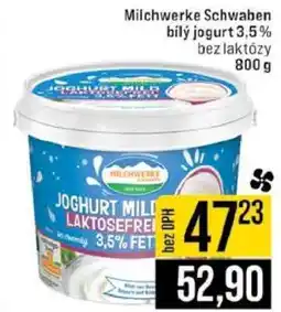 Jip Milchwerke Schwaben bílý jogurt 3,5% bezlaktózy nabídka