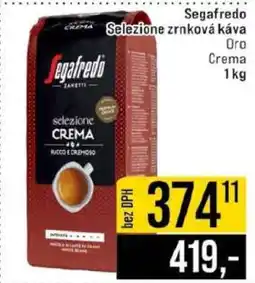 Jip Segafredo Selezione zrnková káva Oro Crema 1 kg nabídka