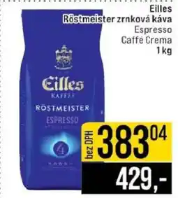 Jip Eilles Röstmeister zrnková káva nabídka