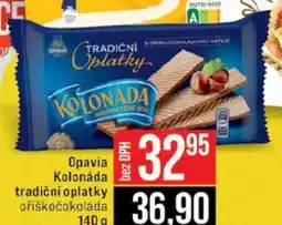 Jip Opavia Kolonáda tradiční oplatky oříškočokoláda nabídka