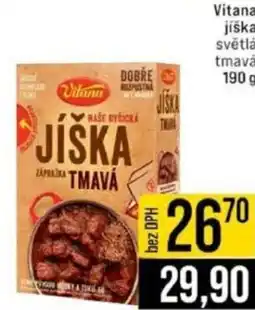 Jip Vitana jiška světlá tmavá nabídka