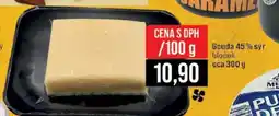 Jip Gouda 45 % sýr bloček nabídka