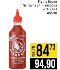 Jip Flying Goose Sriracha chilli omáčka extra hot nabídka
