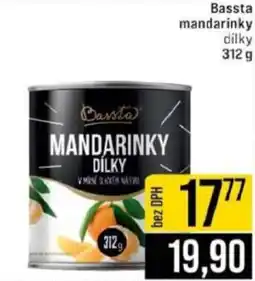 Jip Bassta mandarinky dilky nabídka