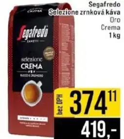 Jip Segafredo Selezione zrnková káva Oro Crema nabídka